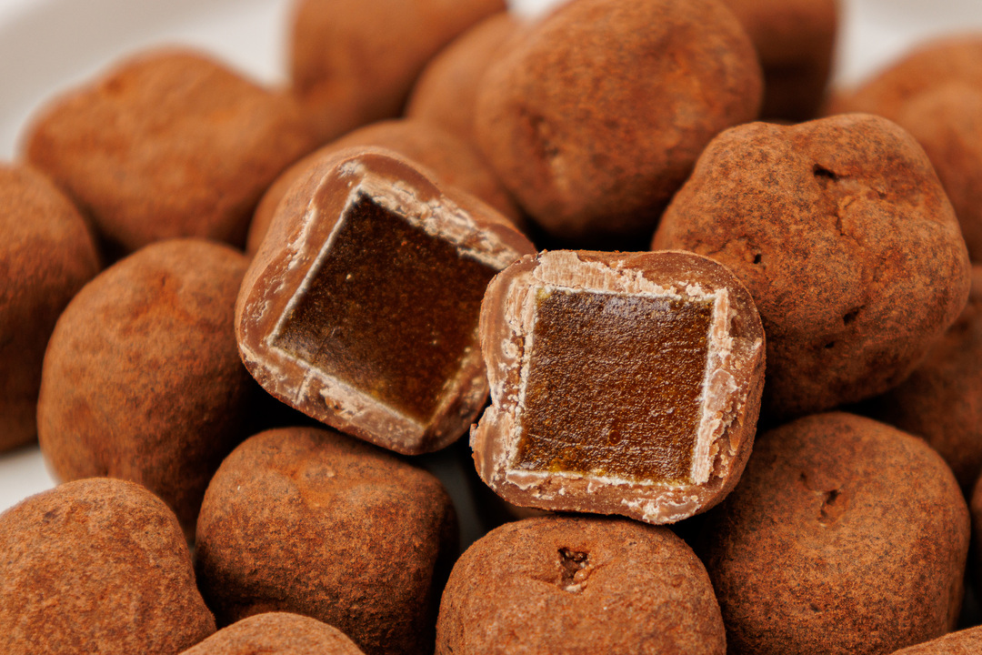 

Драже ВкусВилл манго-трюфель в молочном шоколаде 60 г