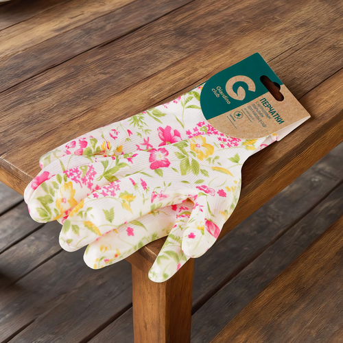 

Перчатки с нитриловым покрытием Giardino Club размер M, L полиэстер, арт. GVGL10-1