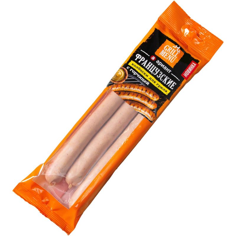 

Колбаски Ариант Французские с горчицей для гриля 240 г
