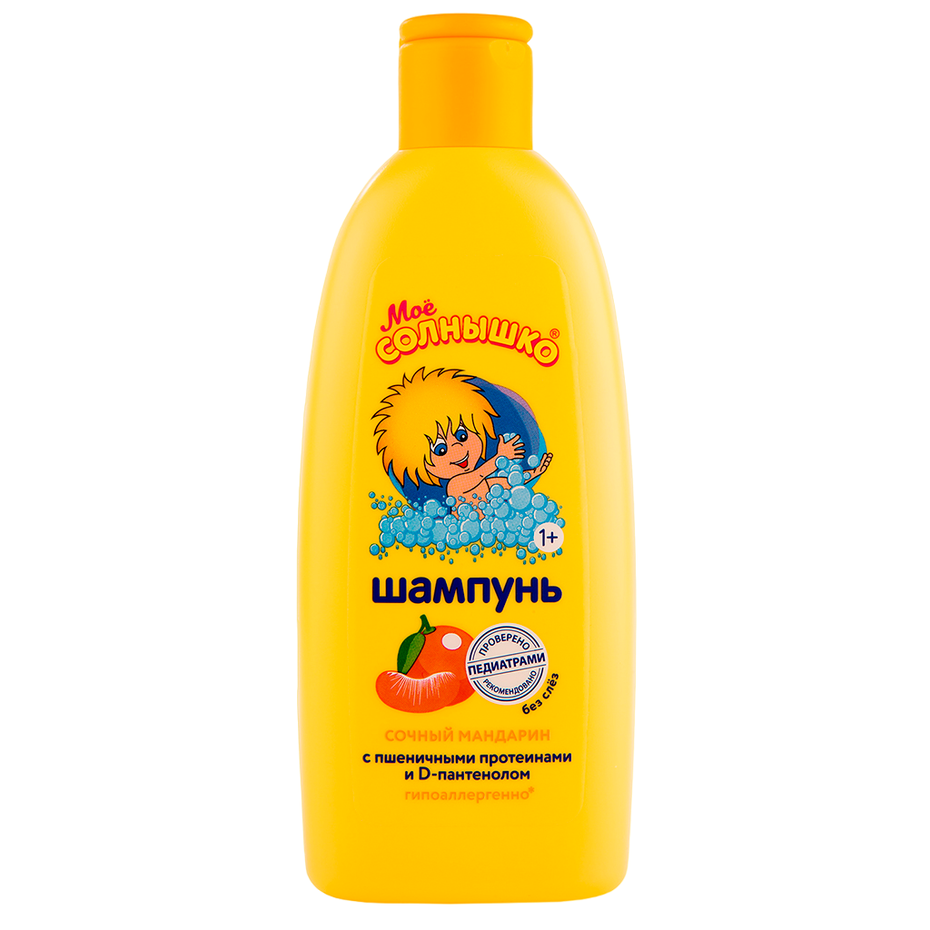 

Шампунь детский Моё солнышко сочный мандарин 200 мл