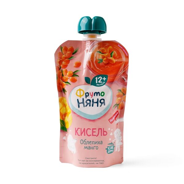 Кисель ФрутоНяня с облепихой и манго 130 г