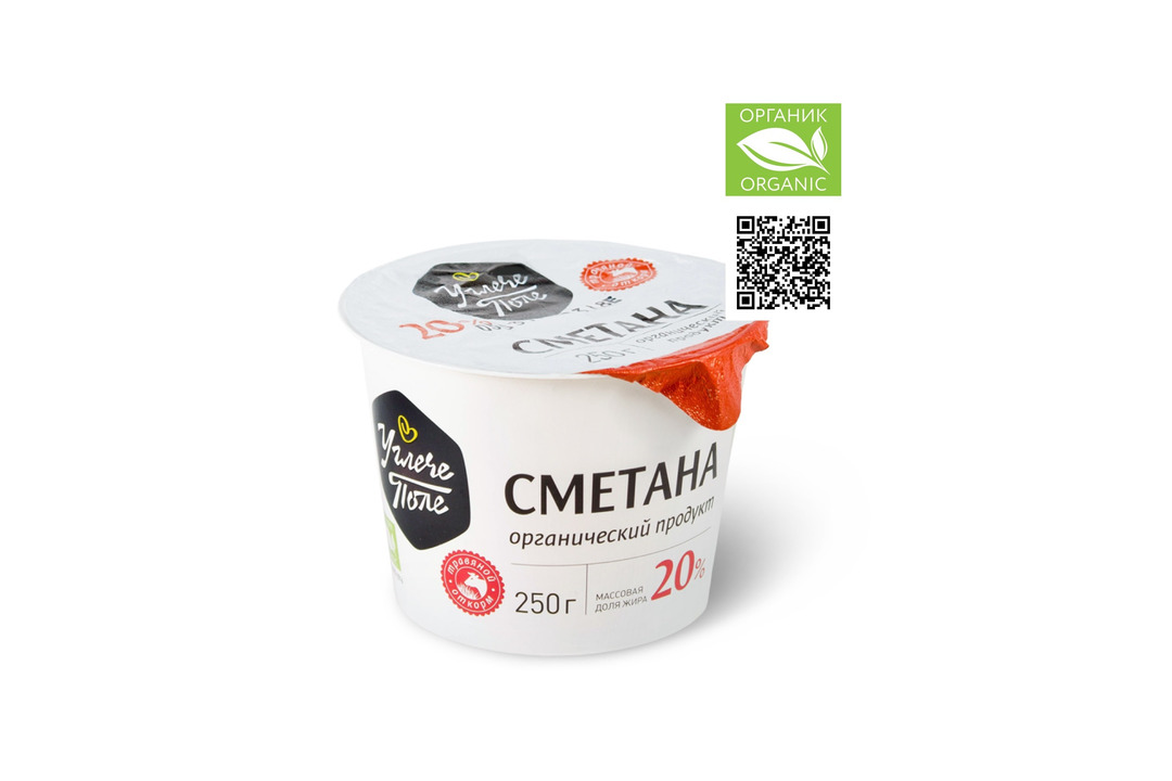 

Сметана Углече Поле 20% 250г