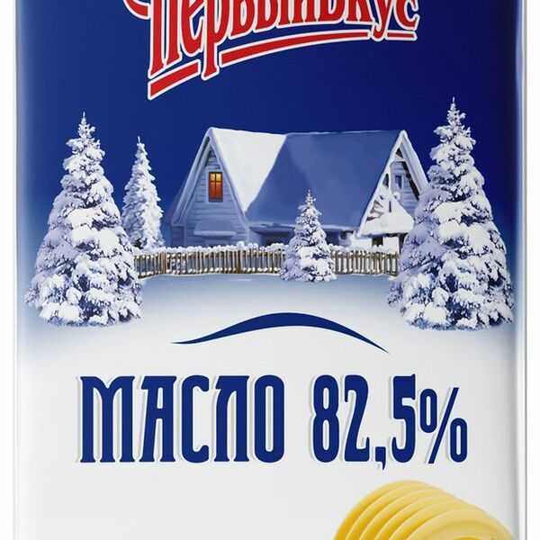 Масло сливочное Первый вкус традиционное 82.5%