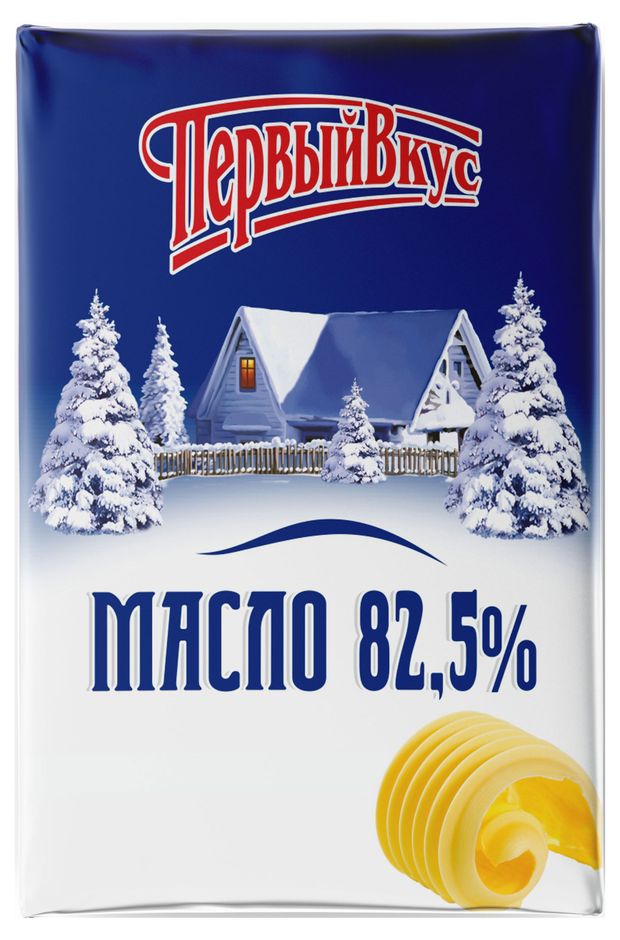 

Масло сливочное Первый вкус традиционное 82.5%