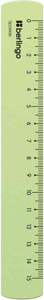 

Линейка Berlingo Sparkle 15 см 1 шт. цвет в ассортименте