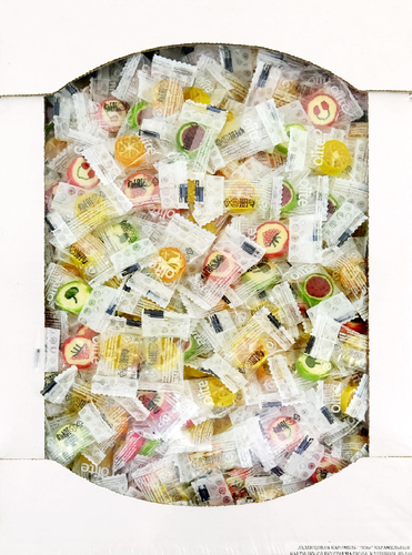 

Карамель леденцовая Dendy Candy Olite, картинки с фруктовым вкусом, весовые