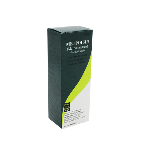 Метрогил 0,5% 100 мл раствор для инфузий