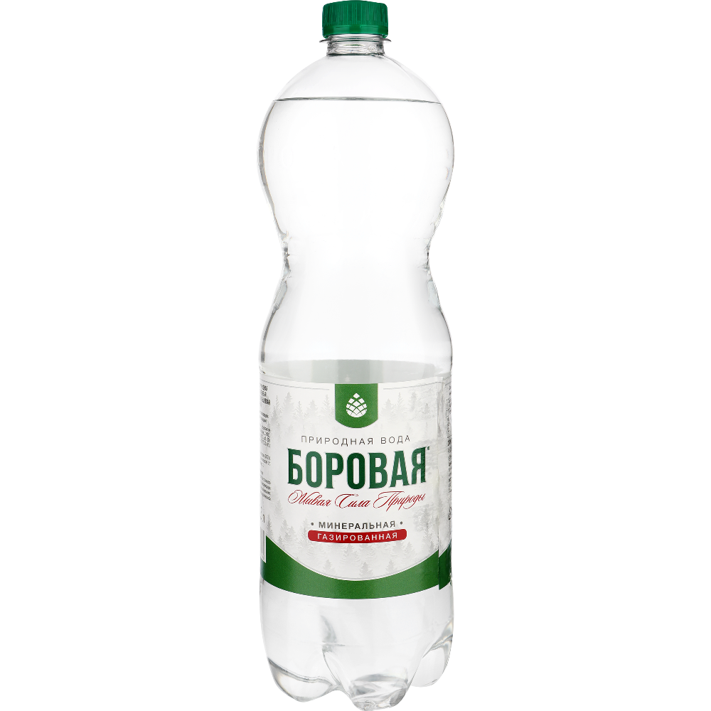 

Вода питьевая Боровая минеральная лечебная газированная 1.5 л