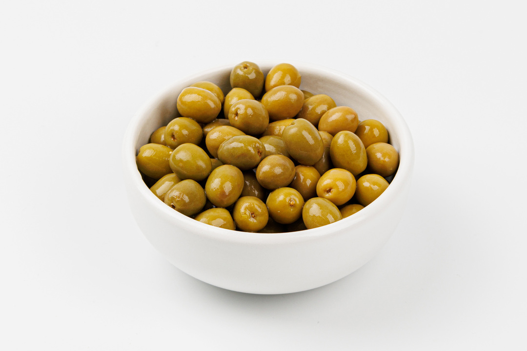 

Оливки ВкусВилл зеленые консервированные с косточкой 370 г