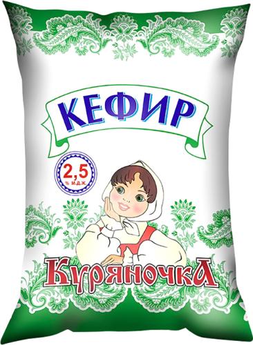 

Кефир Куряночка 2.5% 1000 г