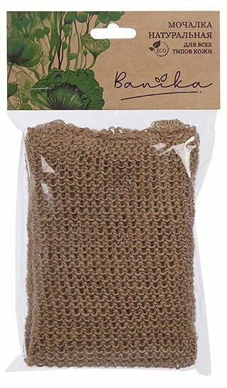 Мочалка Banika длинная джут 38х11 см