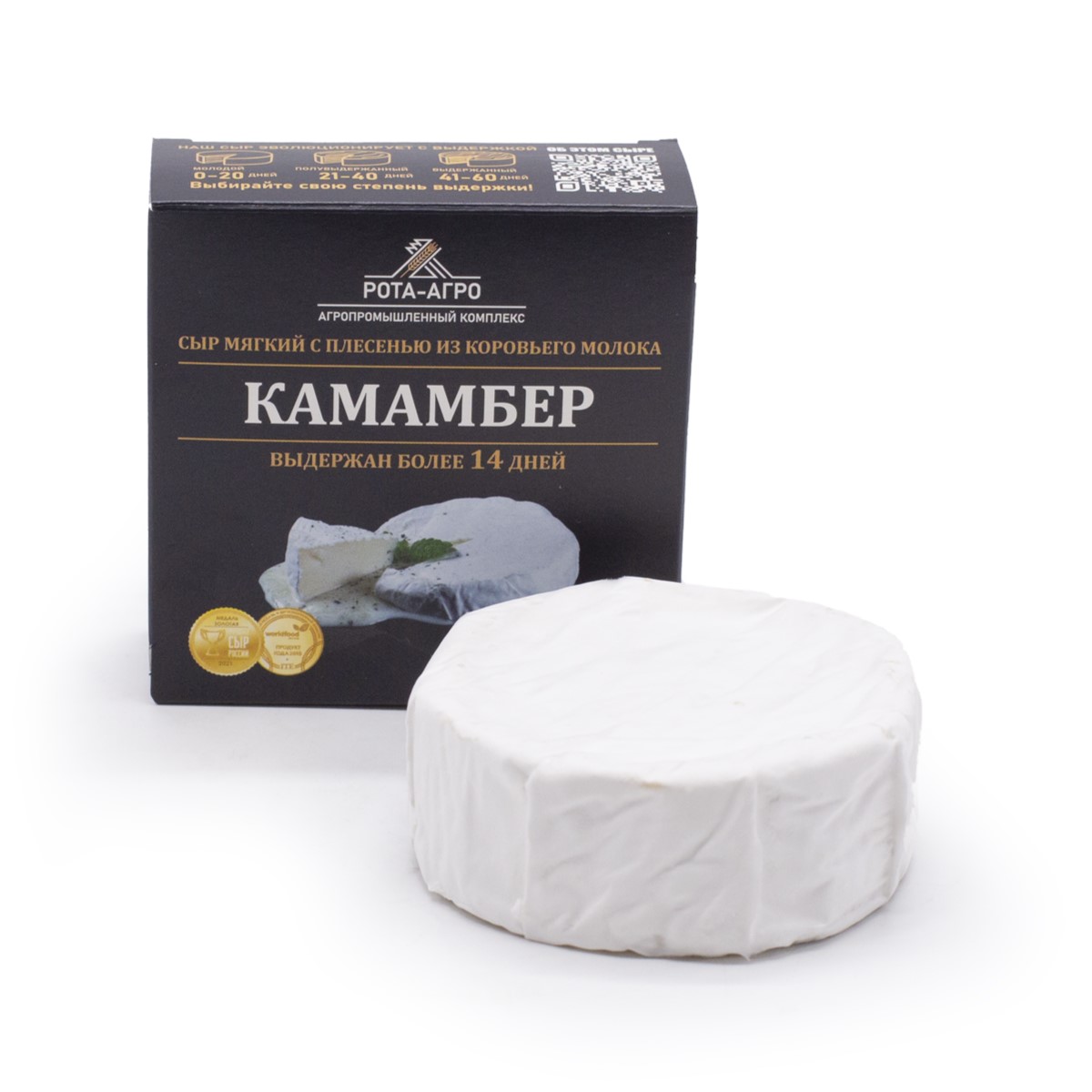 

Сыр мягкий Рота-Агро Камамбер с плесенью 50% 125 г