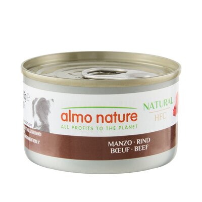 Корм консервированный Альмо Нейчер (Almo Nature) ГФК Естественный (HFC Natural) полнорационный для собак с говядиной 100 г