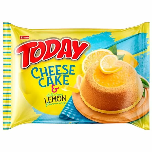 Пирожное Elvan Today Чизкейк со вкусом лимона 40 г