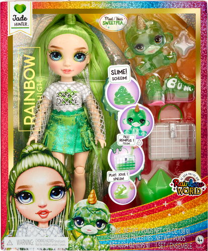 

Кукуклакла Rainbow High Junior PJ Party Белла Паркер розовая с аксессуарами