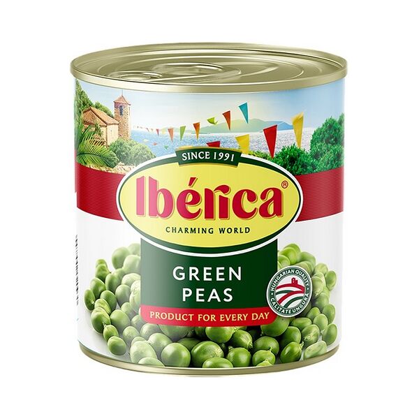 Горошек зеленый консерв Iberica 420г