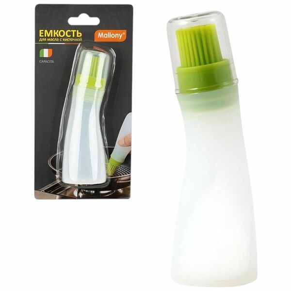 Ёмкость для масла Mallony Capacita с кисточкой 4х13 см