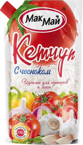 

Кетчуп МакМай с чесноком 270 г