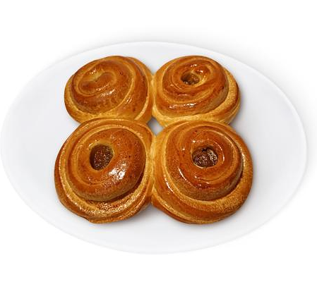 Булочка Калининградхлеб к чаю с повидлом 200 г