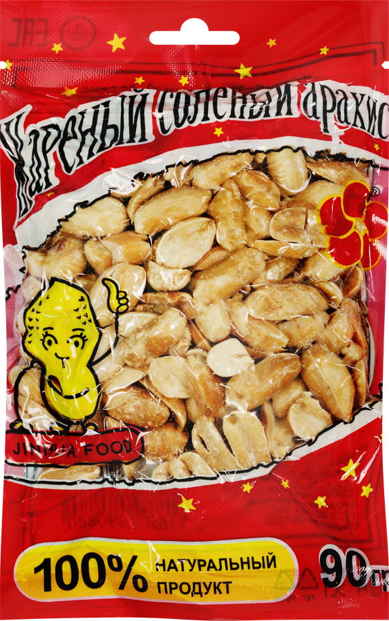 

Арахис Jinhua Food жареный соленый 90 г
