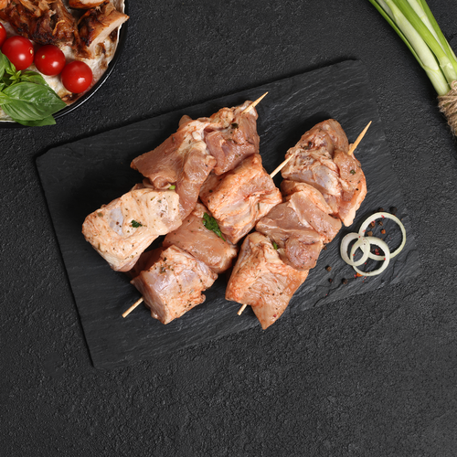 

Шашлык из свинины Лента Fresh в томатном соке, вес