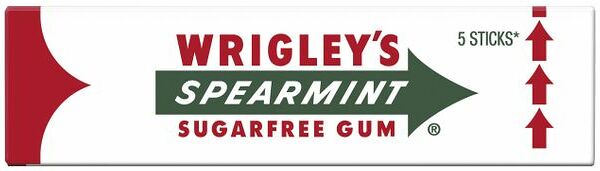 Жевательная резинка Wrigleys Spearmint 13 г