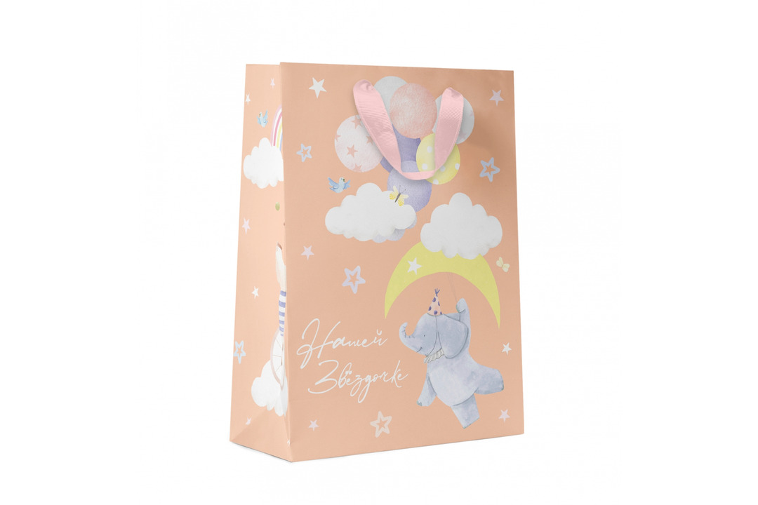 

Пакет подарочный Paketiko Kids Dreams 18х22х10 см