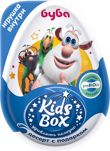 Яйцо KidsBox Буба Десерт с подарком 20 г