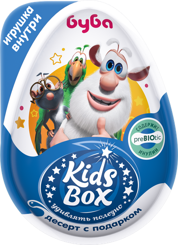

Яйцо KidsBox Буба Десерт с подарком 20 г