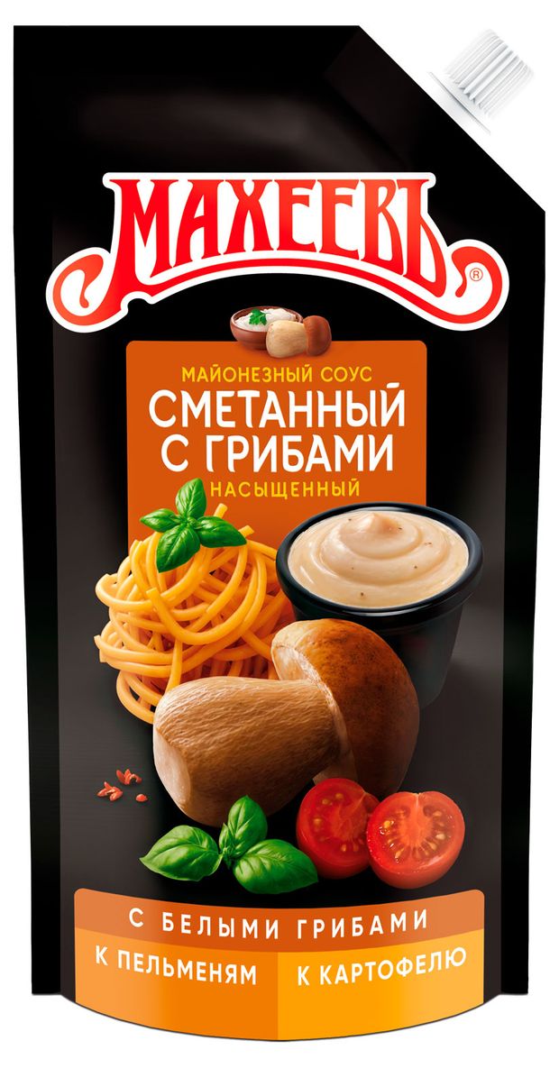 

Соус Махеевъ Сметанный с грибами 200 г