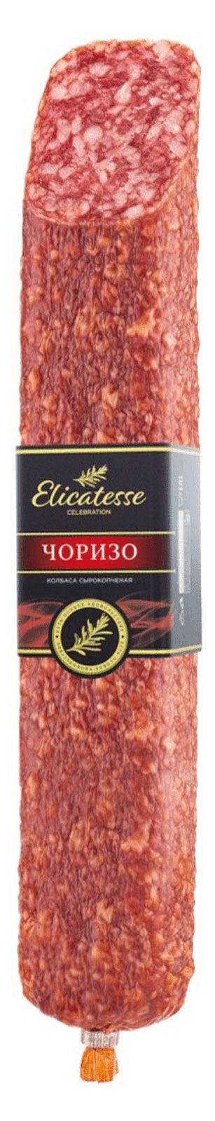 

Колбаса сырокопченая Elicatesse Чоризо, 200 г