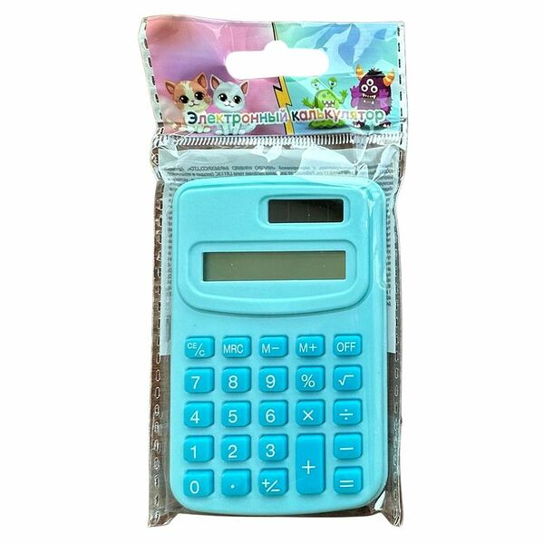 Электронный калькулятор 6.34х0.96х10.11 см 1 шт.