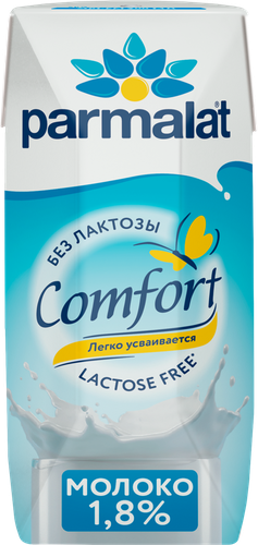 

Молоко безлактозное Parmalat Comfort 1.8% 200 мл