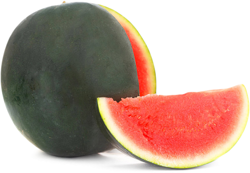 

Арбуз Черный принц с красной мякотью вес