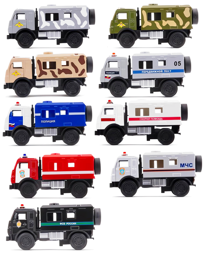 

Машинка Быстротачки Kamaz 1:43, в ассортименте