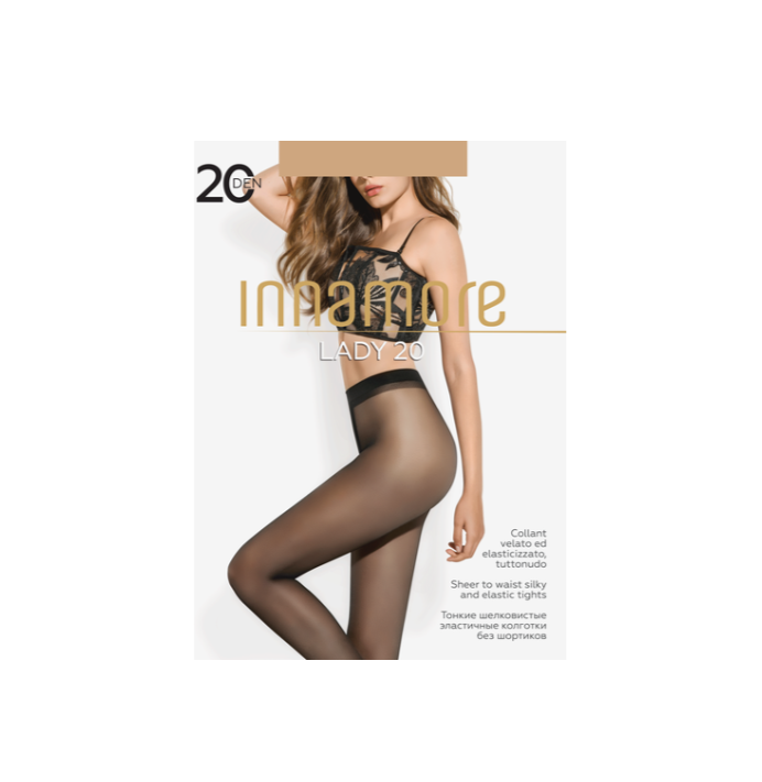 

Колготки женские Innamore Lady 20, 20 den miele р. 3