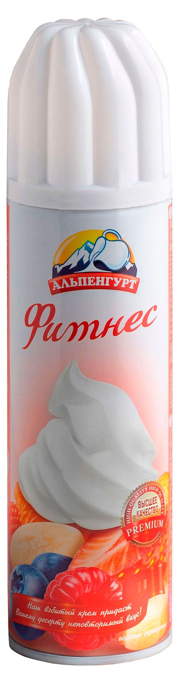 

Крем взбитый Альпенгурт Фитнес 24% 250 г