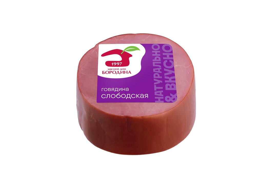 

Говядина Мясной дом Бородина Слободская копчёно-варёная 300 г