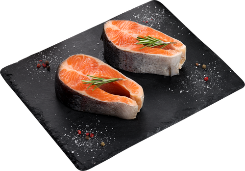 

Стейк из форели радужной охлажденный