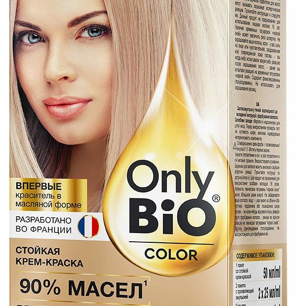 Краска для волос Only Bio Color тон 9.3 жемчужный блонд