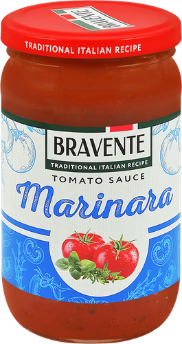 

Соус Bravente Tomato Marinara томатный 360 г