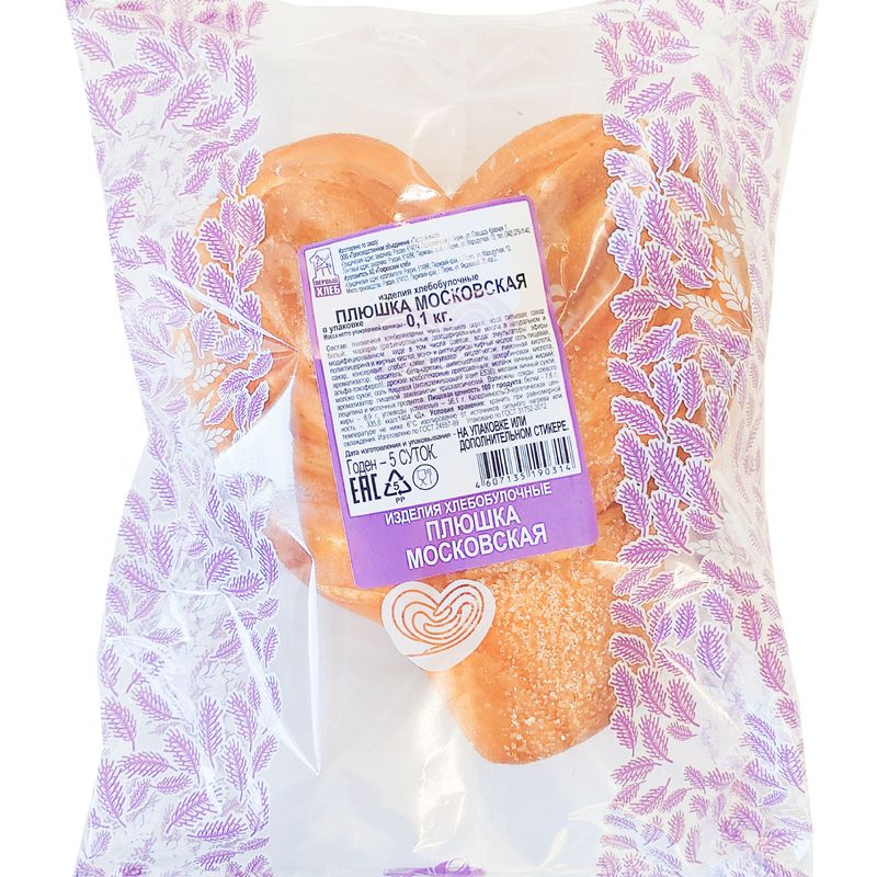 

Плюшка Первый хлеб Московская 100 г