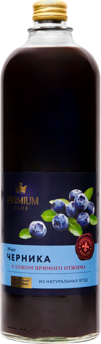 

Морс Premium Club Черничный 1 л