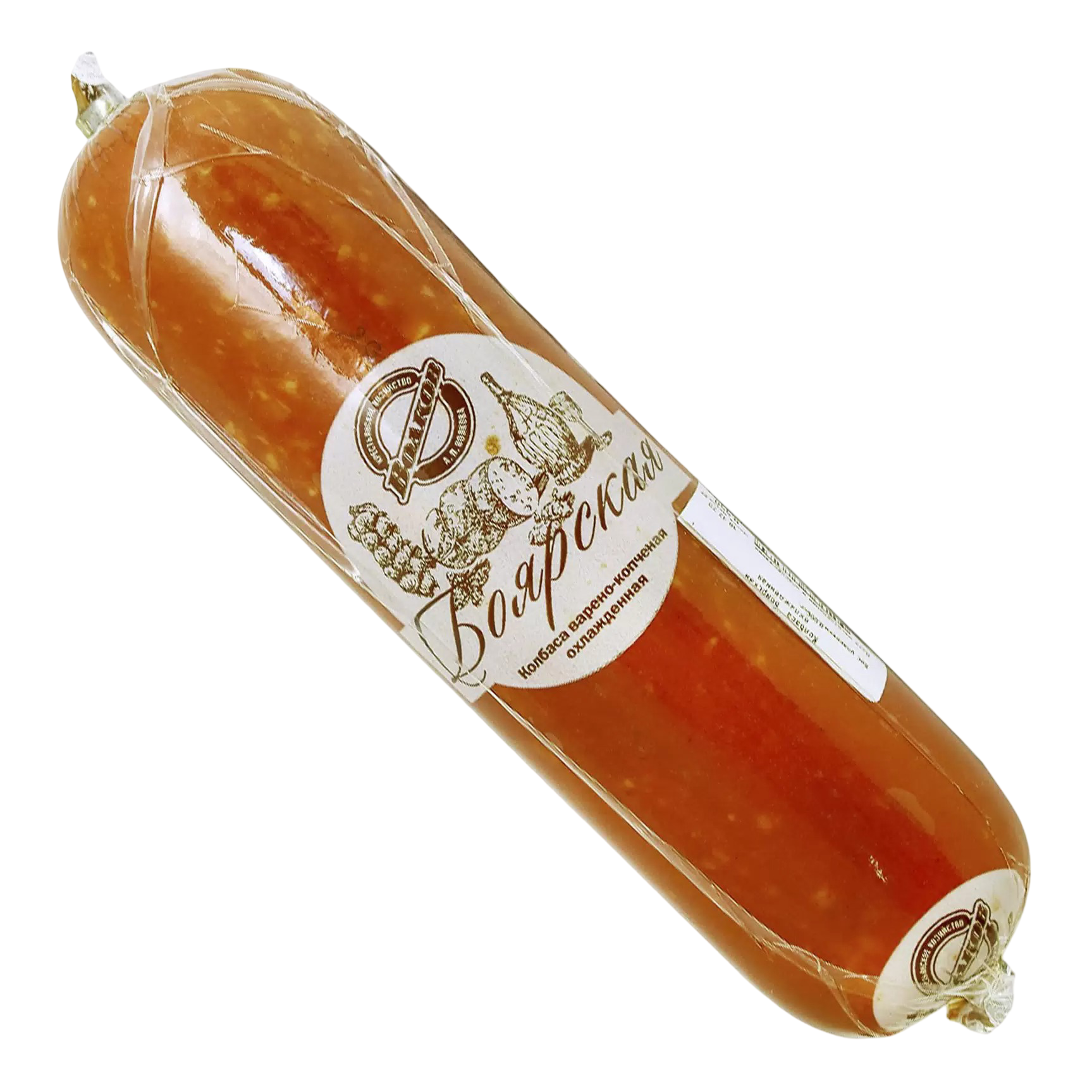 

Колбаса варено-копченая Крестьянское хозяйство Волкова А.П. Боярская вес