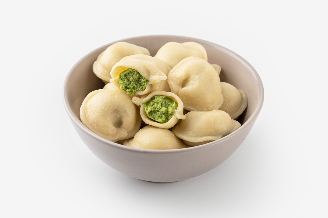 

Пельмени с индейкой, моцареллой и шпинатом, 500 г