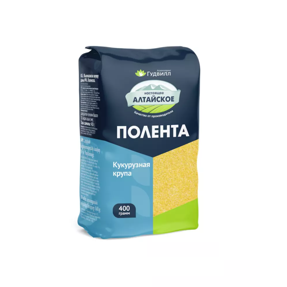 

Крупа полента Гудвилл Настоящее Алтайское 400 г