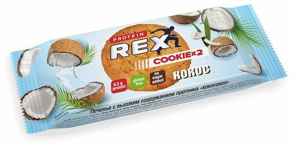 Печенье Protein Rex кокос 50 г