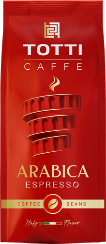 

Кофе зерновой Totti Caffe Arabica Espresso м/у 200 г