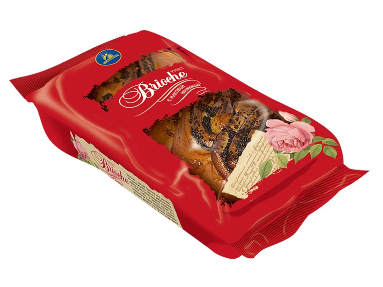 

Рулет Каравай Бриошь с маковой начинкой 240 г