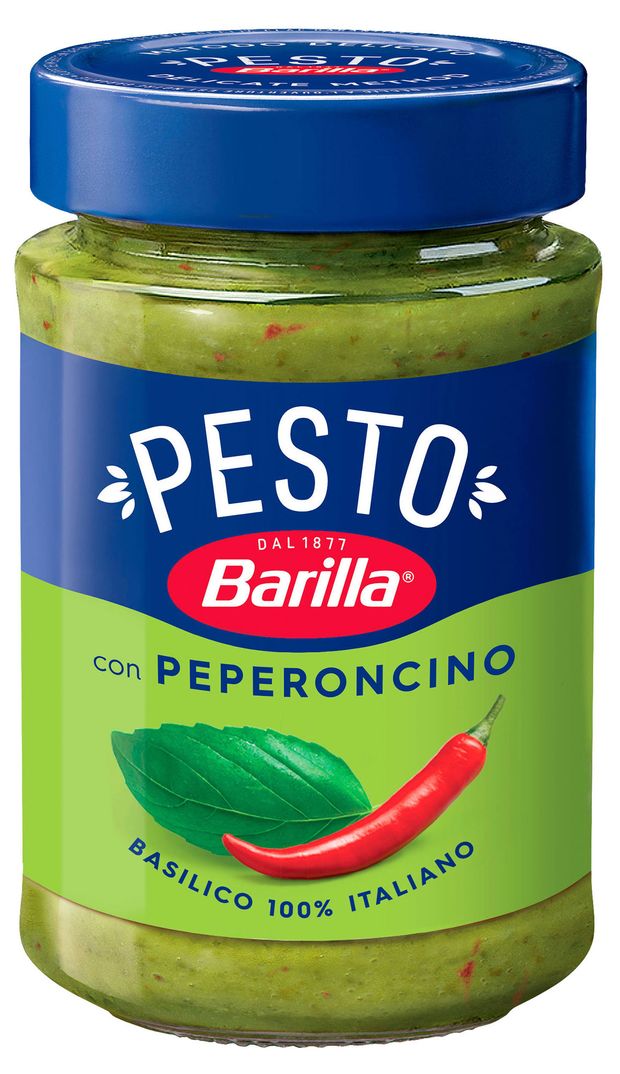 

Соус Barilla Pesto Basilico e Peperoncino с базиликом и перцем чили, 195 г